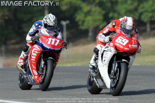 2009-09-27 Imola 1639 Acque minerali - Superstock 1000 - Race - Denis Sacchetti - KTM RC8 R